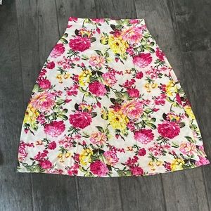 Floral skirt